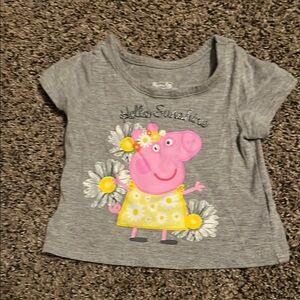 Peppa Pig Gray Kids T-Shirt
